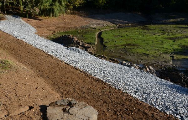 Landscape Swales Installation in Cave Creek