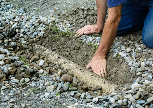 French Ditch Installation in Cave Creek
