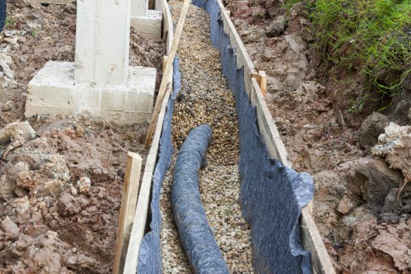 French Drain Installation in Cave Creek